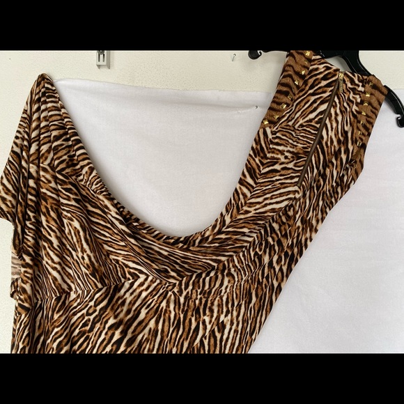 NEW  Michael Kors Cheetah Maxi Dress - Picture 7 of 8
